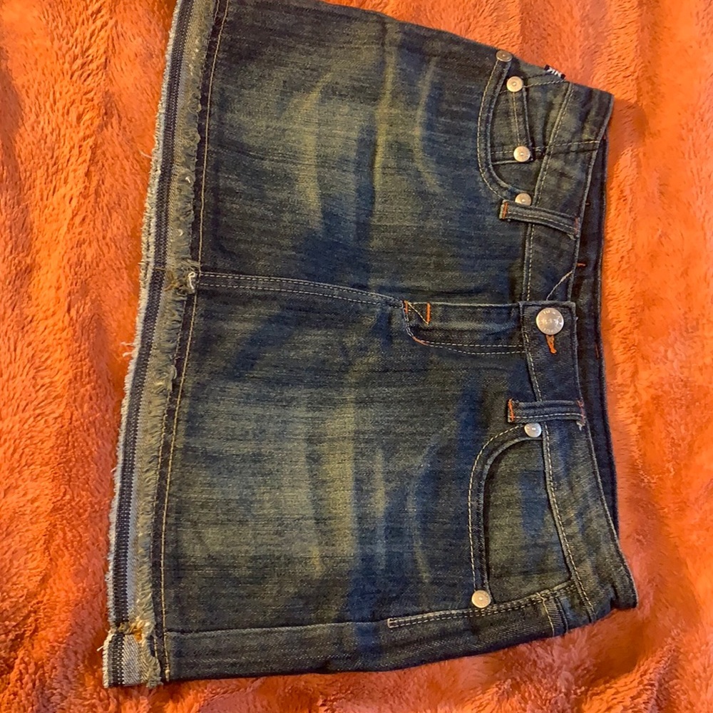 Rock & Republic Denim Jean Skirt SZ 28